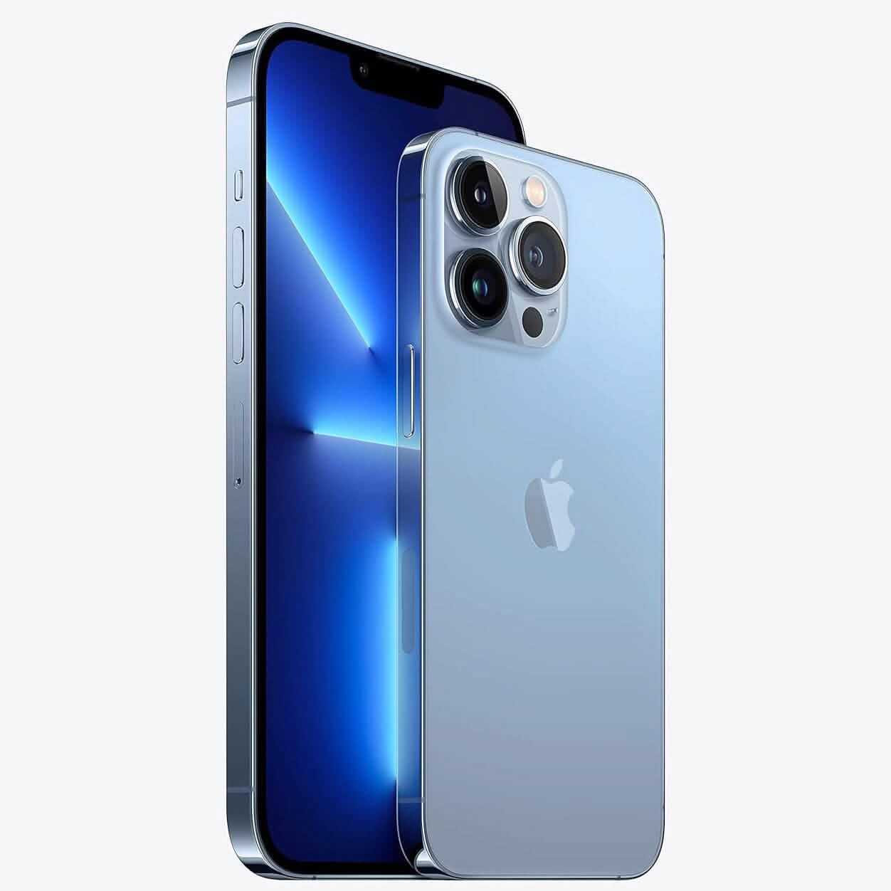 Apple iPhone 13 Pro, 256 Go, Bleu Sierra - Déverrouillé (Reconditionné)