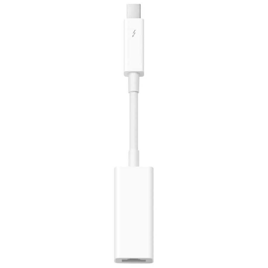 Apple サンダーボルト to ギガビットイーサネット アダプター