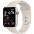 Apple Watch SE 2nd Gen 40mm GPS Starlight with S/M Starlight Sports Band (Refurbished)
