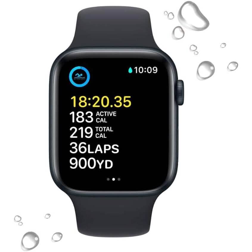 Apple Watch SE (2nd Gen, GPS) Aluminum Case with Sport Band  (Refurbished)
