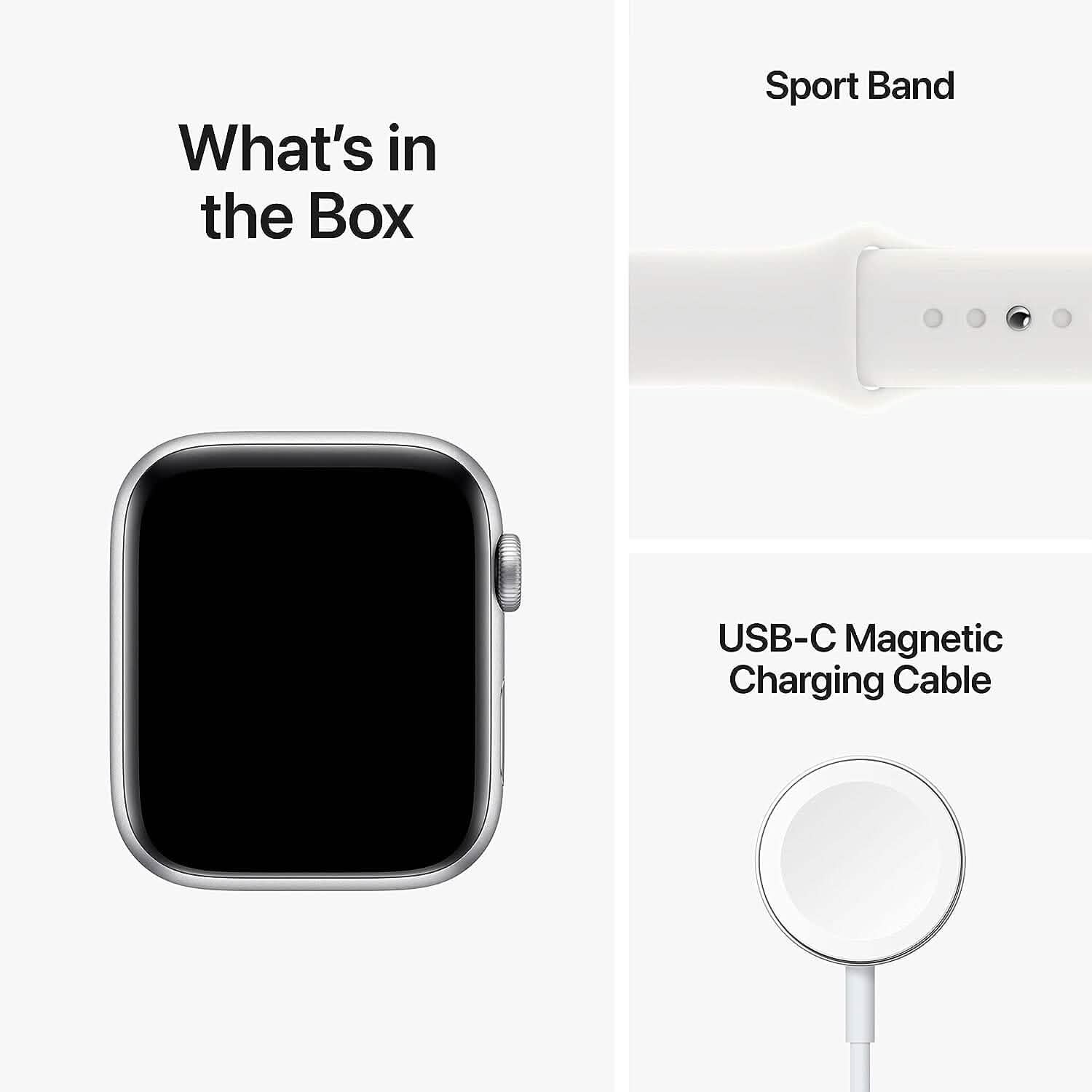 Apple Watch SE (2nd Gen, GPS) Aluminum Case with Sport Band  (Refurbished)