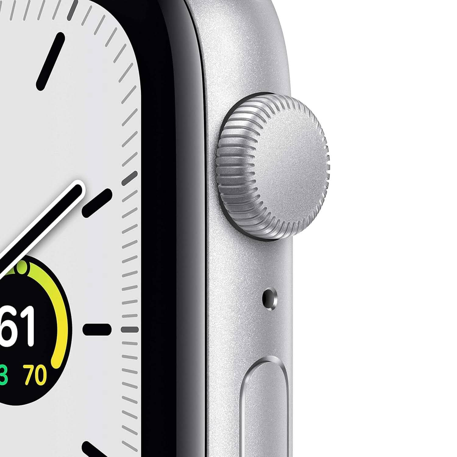 Apple Watch SE GPS シルバーアルミニウムケース スポーツバンド付き（リファービッシュ品）