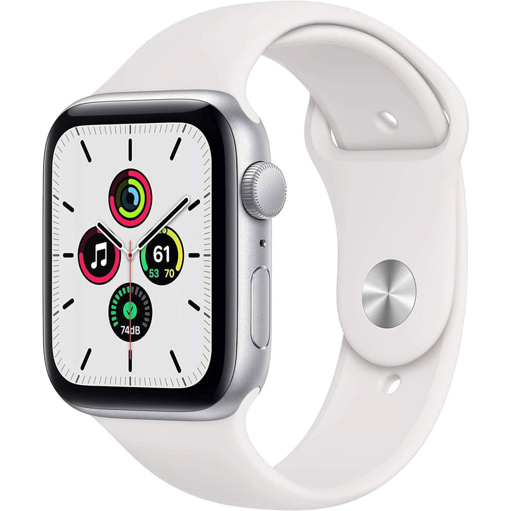 Apple Watch SE GPS シルバーアルミニウムケース スポーツバンド付き（リファービッシュ品）