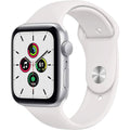 Apple Watch SE GPS シルバーアルミニウムケース スポーツバンド付き（リファービッシュ品）