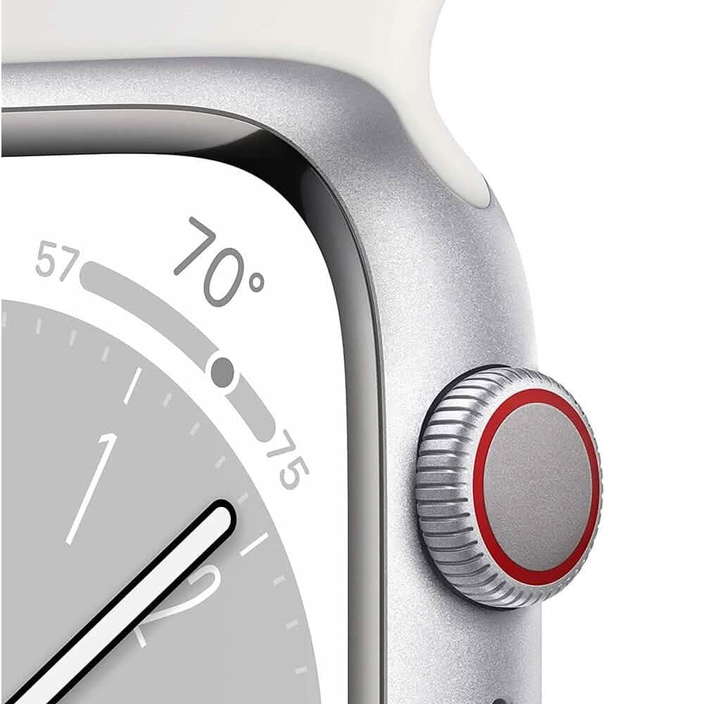 Apple Watch Series 8 GPS 41 mm Boîtier en aluminium avec bracelet sport (Reconditionnée)