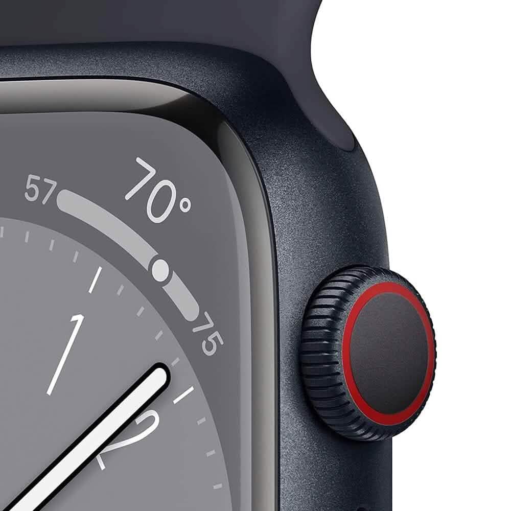 Apple Watch Series 8 GPS 41 mm Boîtier en aluminium avec bracelet sport (Reconditionnée)