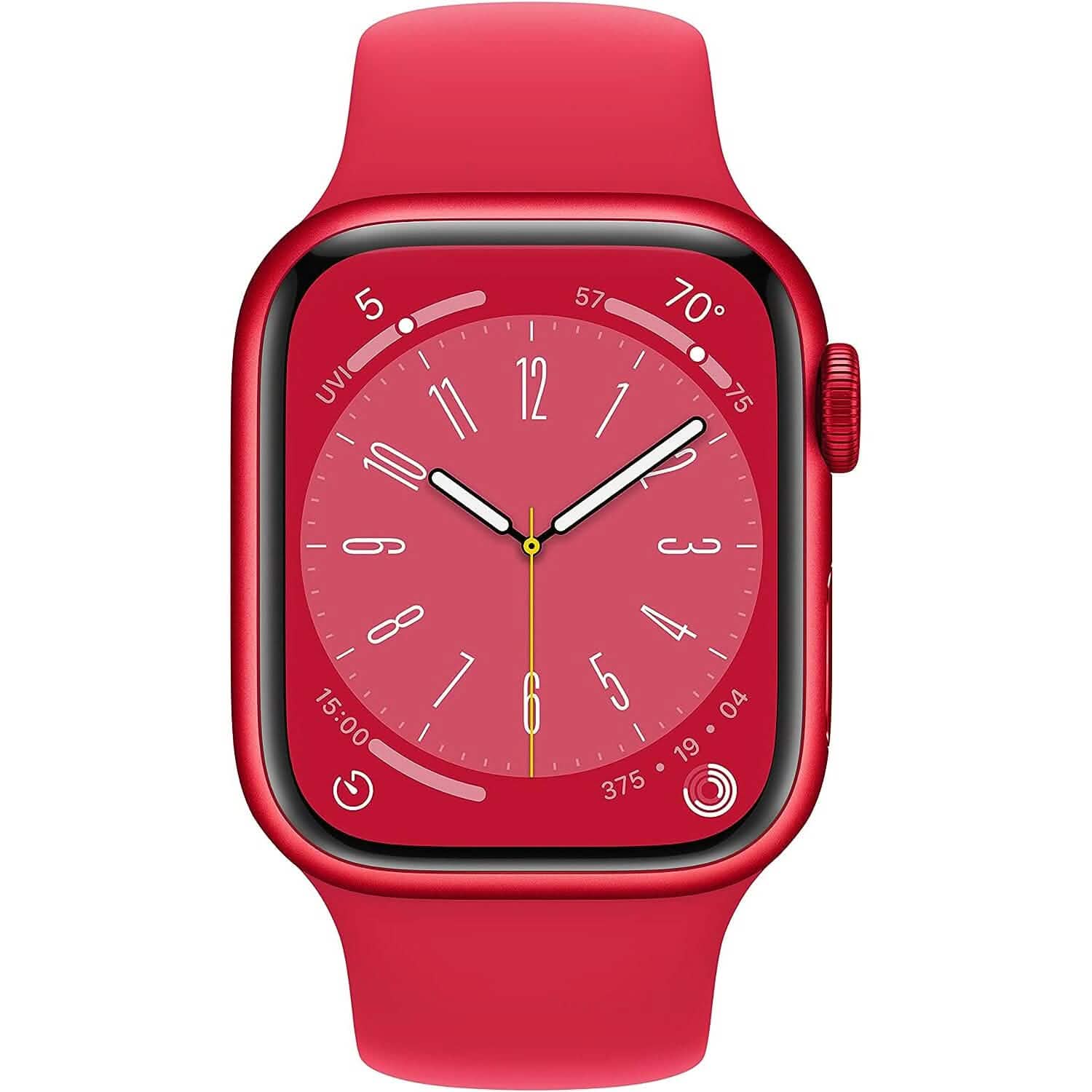 Apple Watch Series 8 GPS 41 mm Boîtier en aluminium avec bracelet sport (Reconditionnée)