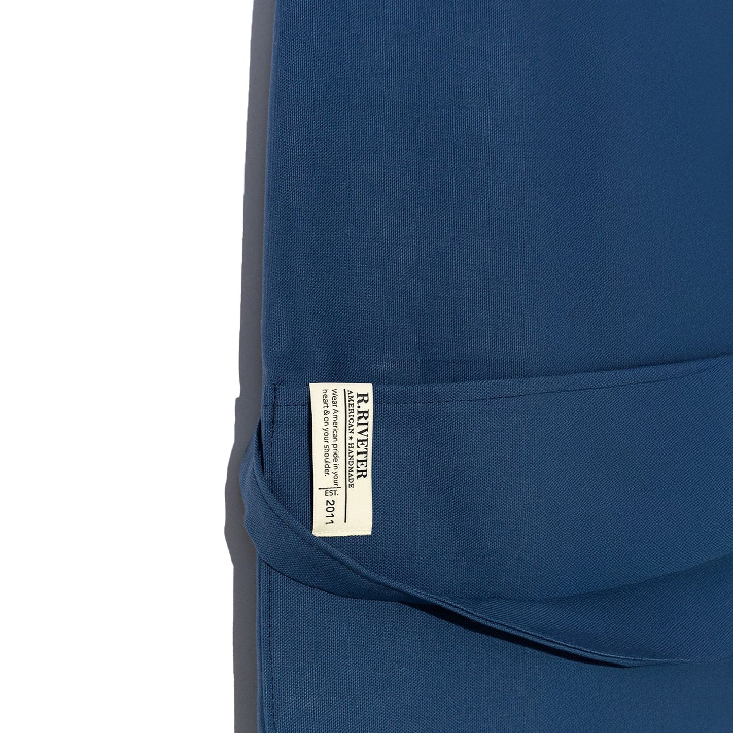 Riveter Made Apron | Royal Blue