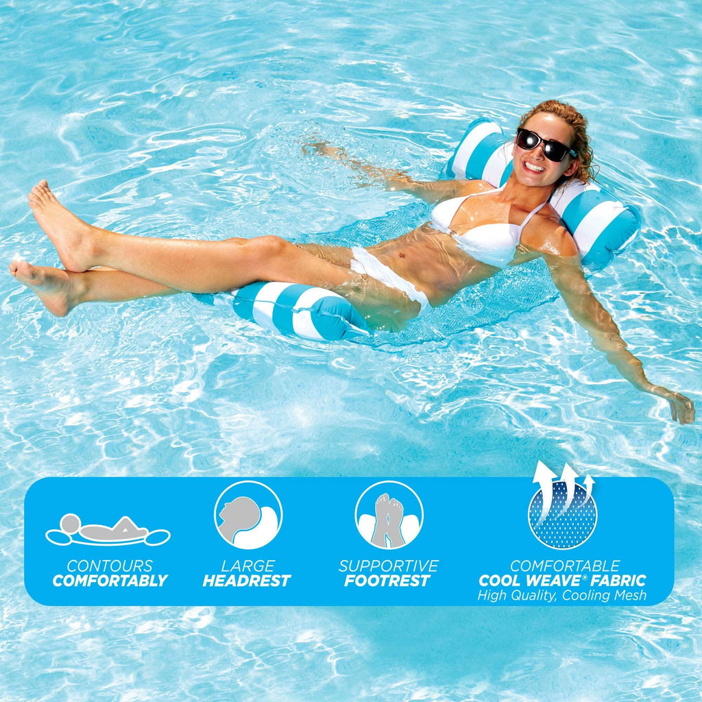 Aqua Leisure 4-en-1 Monterey Hamac Flottant de Piscine