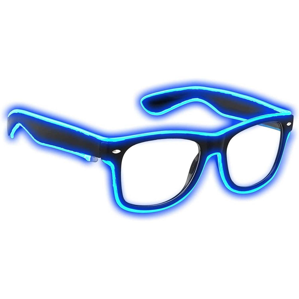 Lunettes de fête fluo Aquat Light up EL Wire
