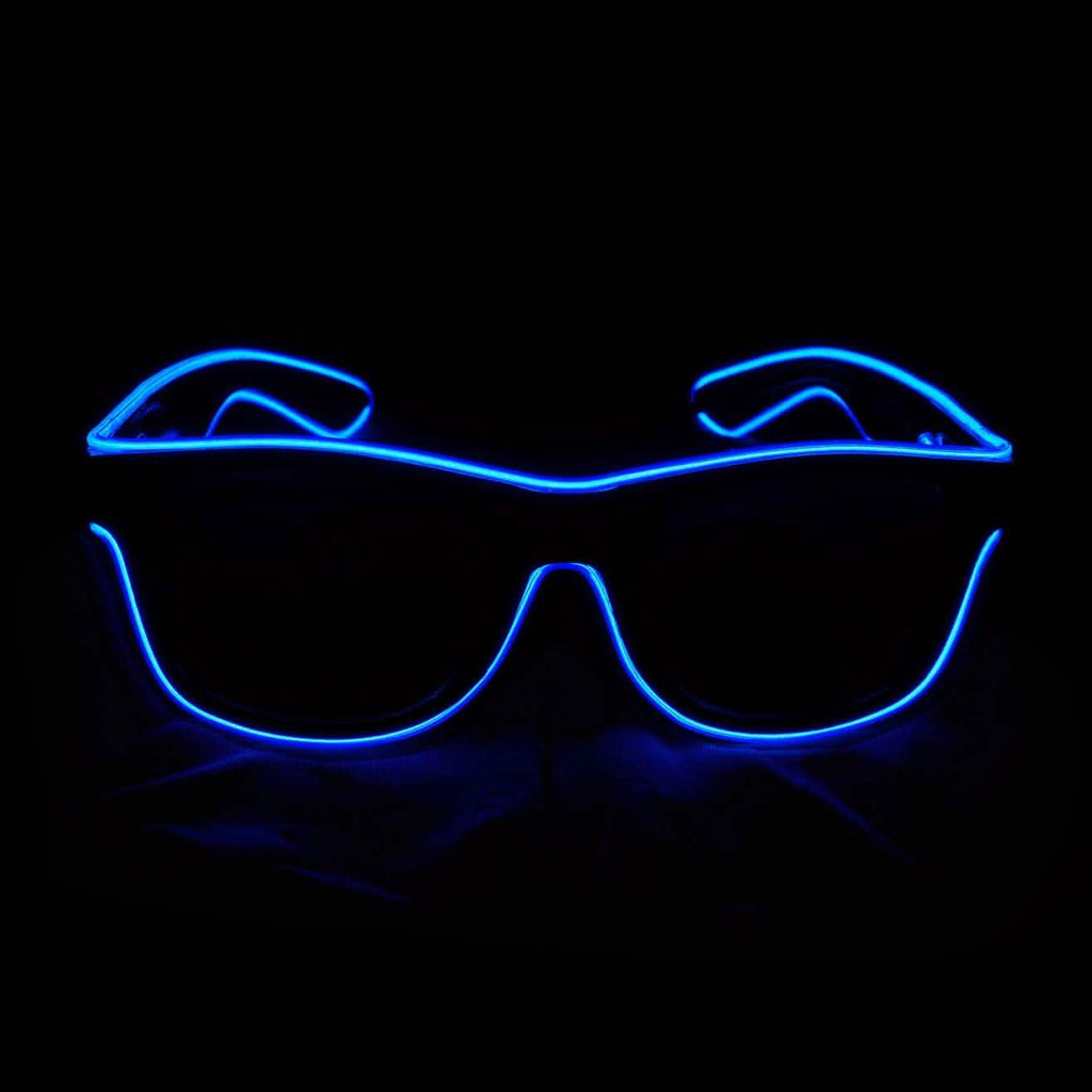 Lunettes de fête fluo Aquat Light up EL Wire