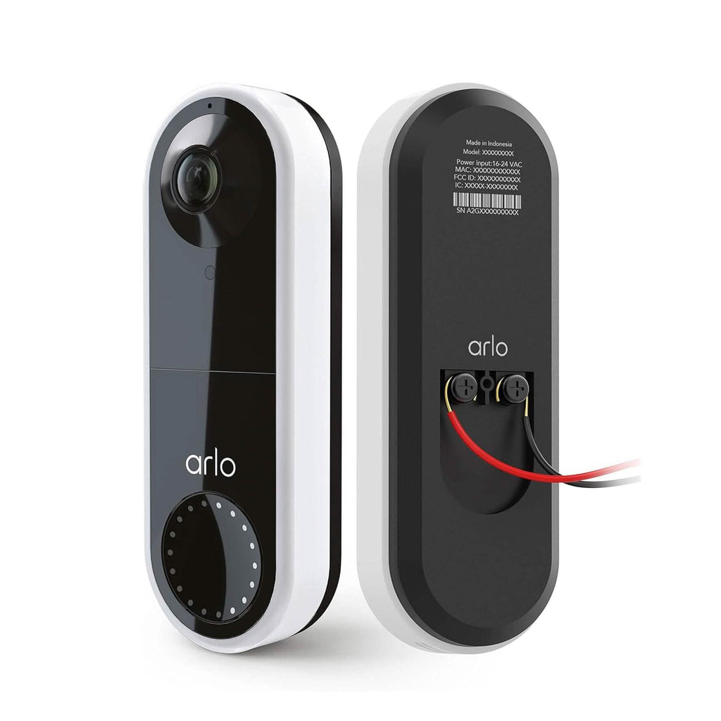 Arlo Essential Wired Video Doorbell  (Refurbished)