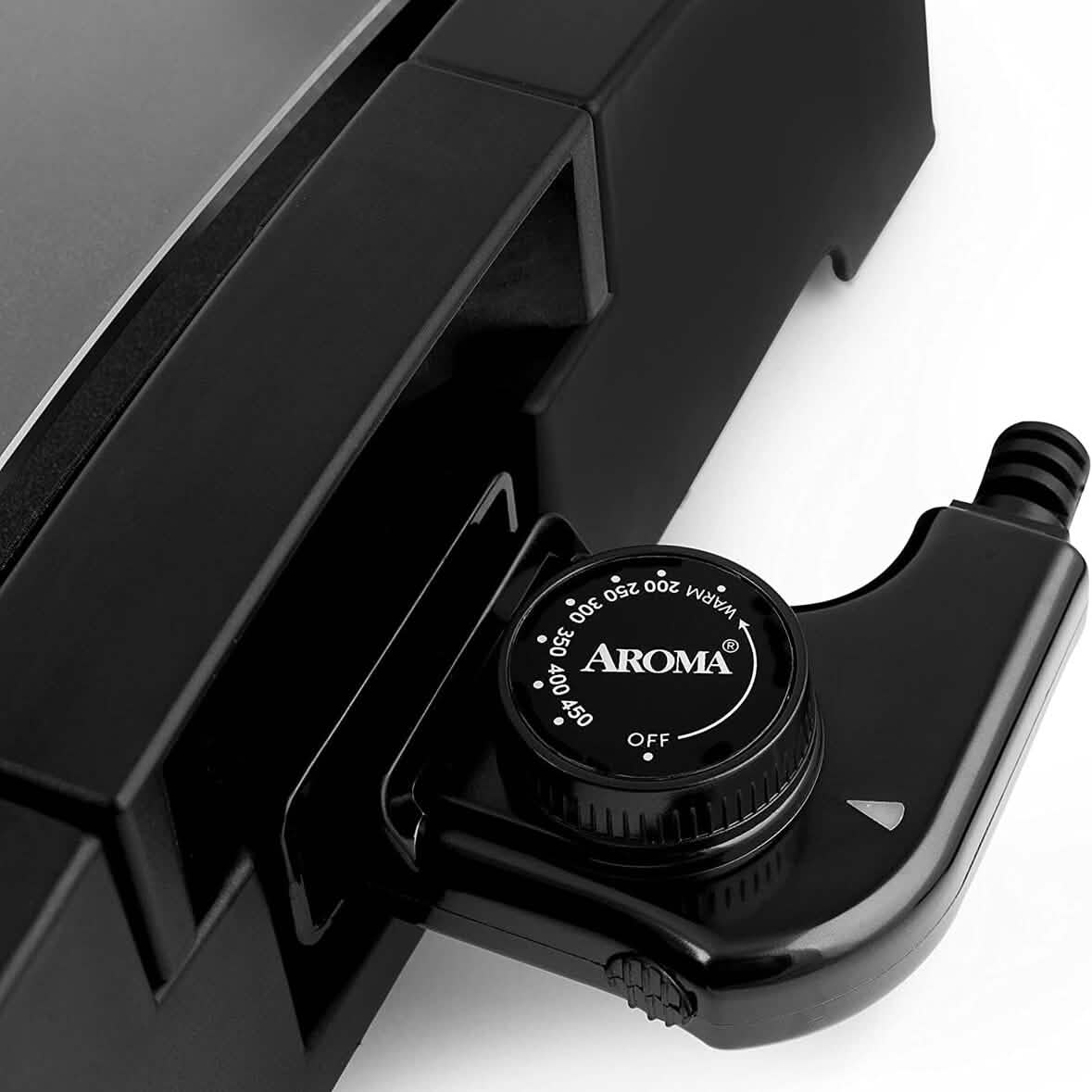 Grill/Plancha électrique d'intérieur sans fumée Aroma Housewares