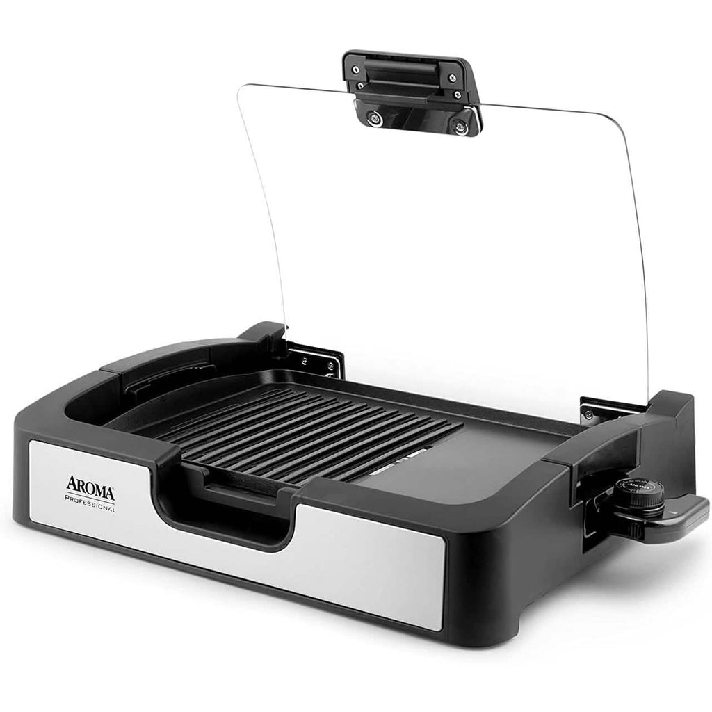Grill/Plancha électrique d'intérieur sans fumée Aroma Housewares