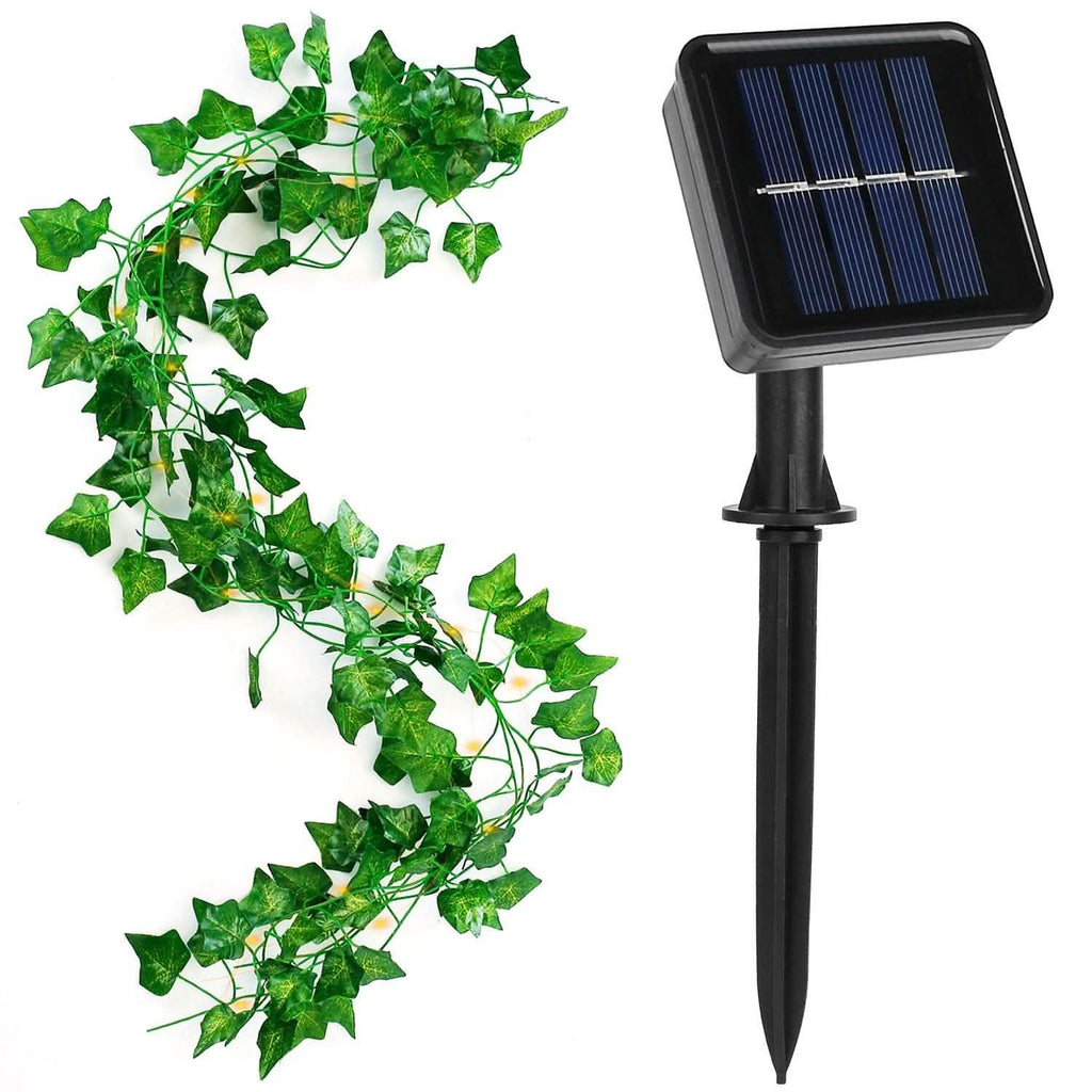 Guirlande Lumineuse de Feuilles de Lierre Artificiel