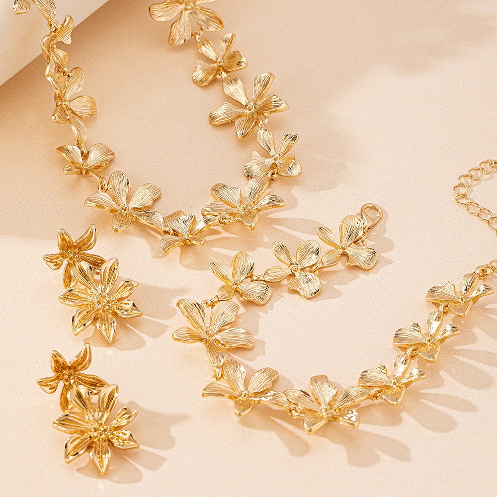 Artisan Floral Coordinating Jewelry Set (MAC326)