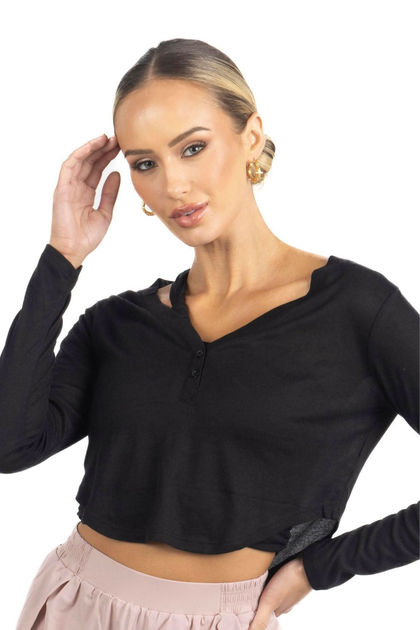 Ashley Long Sleeve Breathable Top