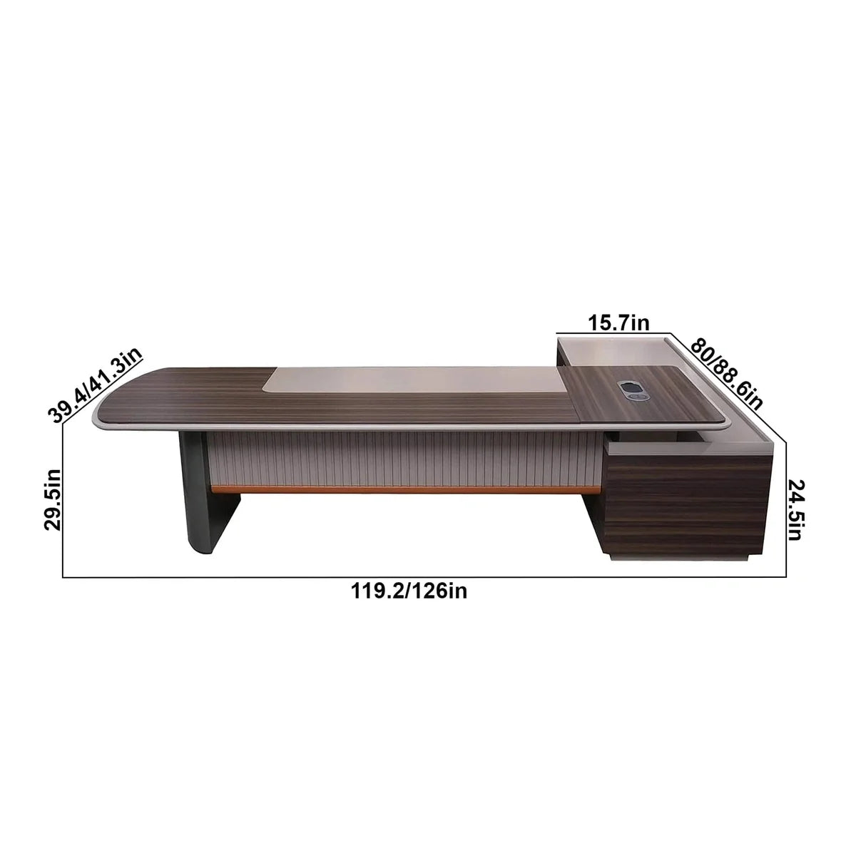 Pendrith · Modern L-Shaped Executive Desk