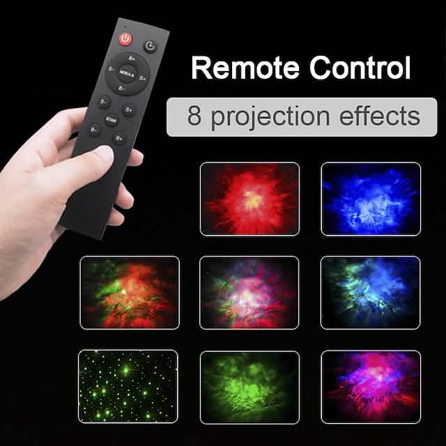 Astronaut Galaxy Starry Sky Projector with Timer Remote