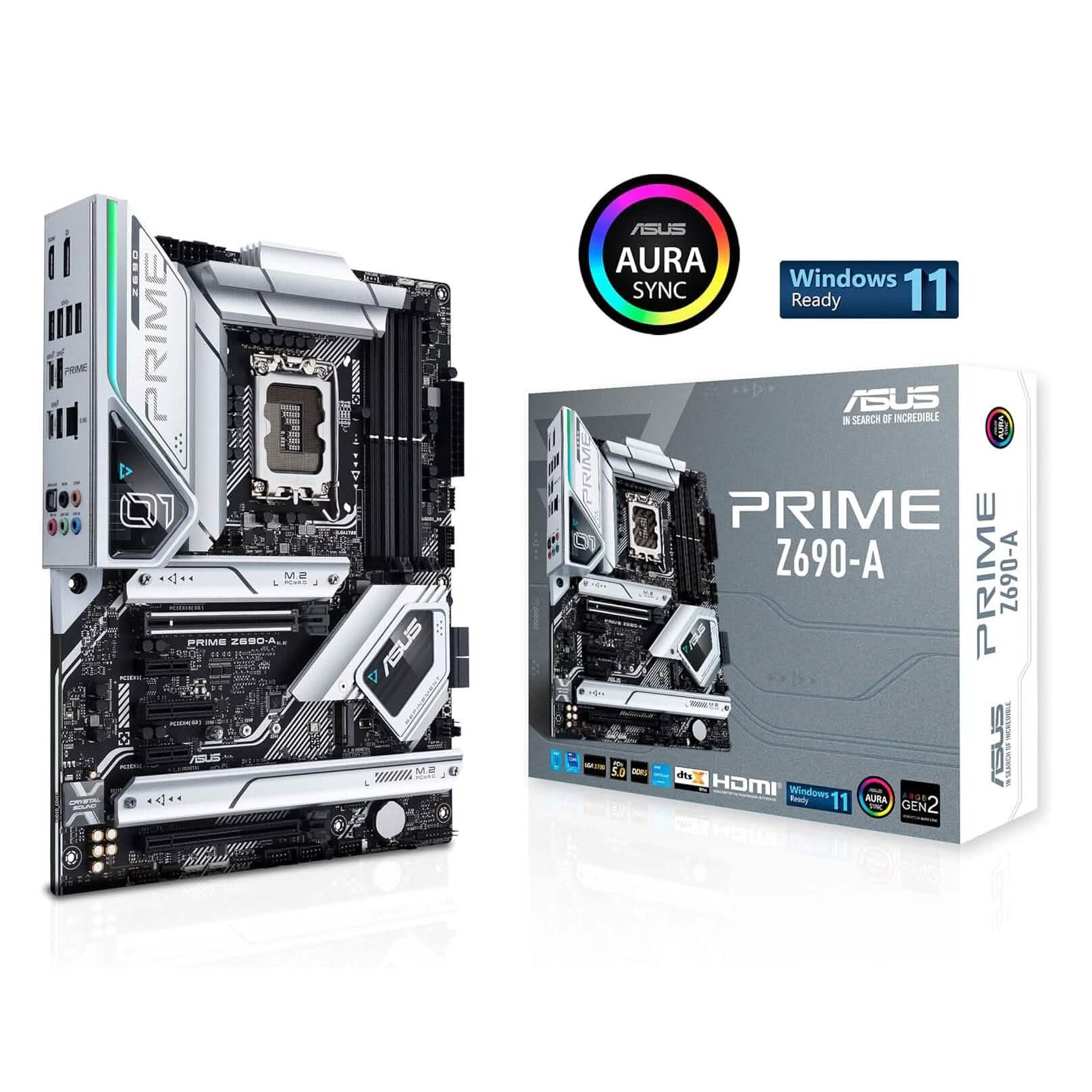 ASUS Prime Z690-A LGA 1700 Intel 12th ATX Motherboard (Refurbished)