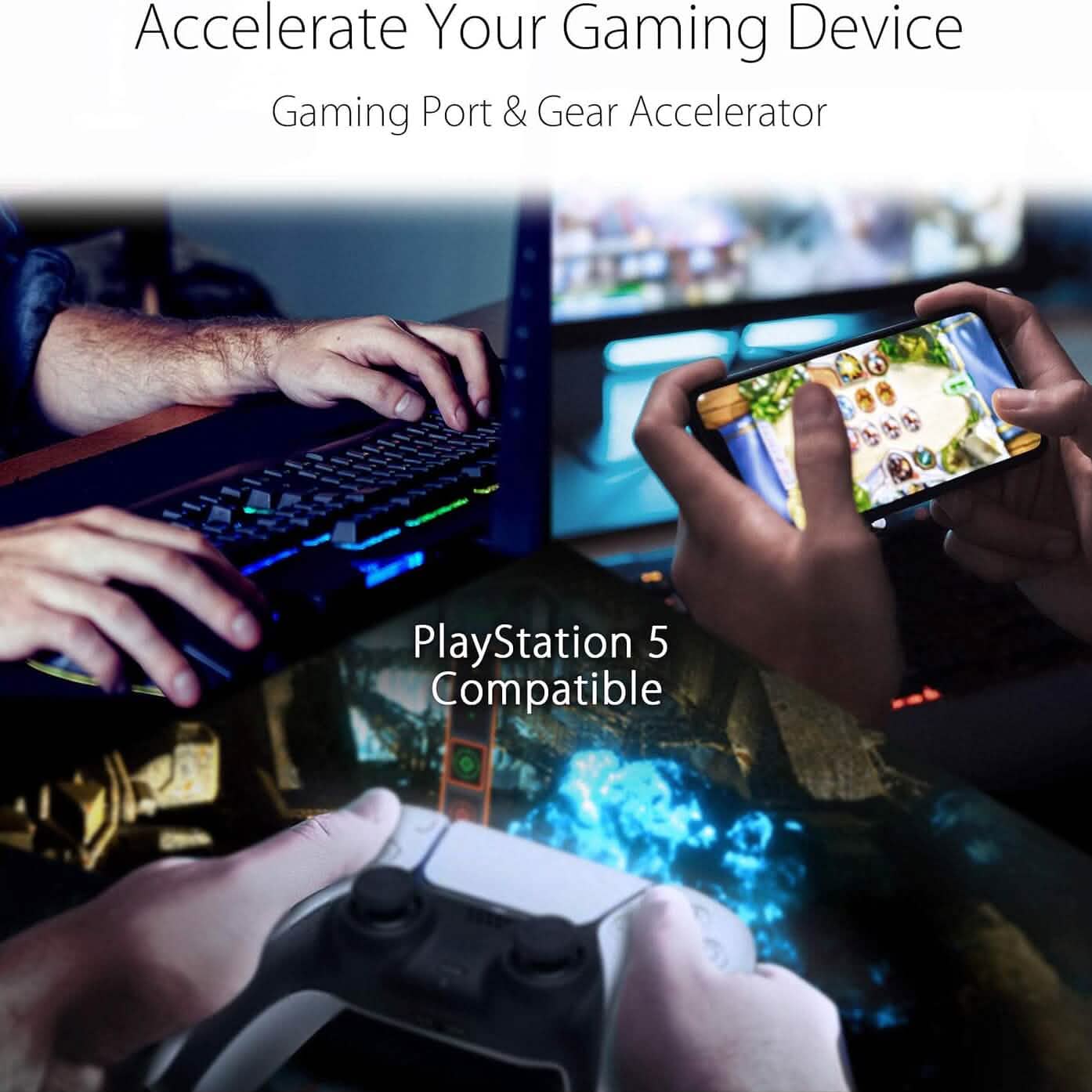ASUS RT-AX82U AX5400 デュアルバンド WiFi 6 ゲーミングルーター、ゲーム加速、メッシュ対応、専用ポート、モバイルブースト、MU-MIMO、Aura RGB（リファービッシュ品）