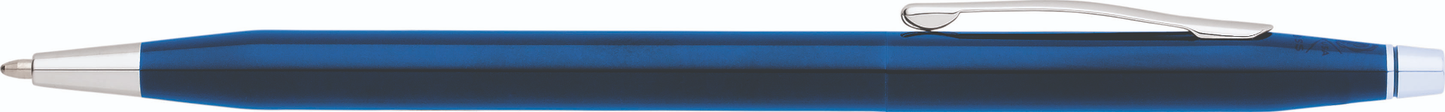 Classic Century® Glossy Translucent Blue PVD Ballpoint Pen