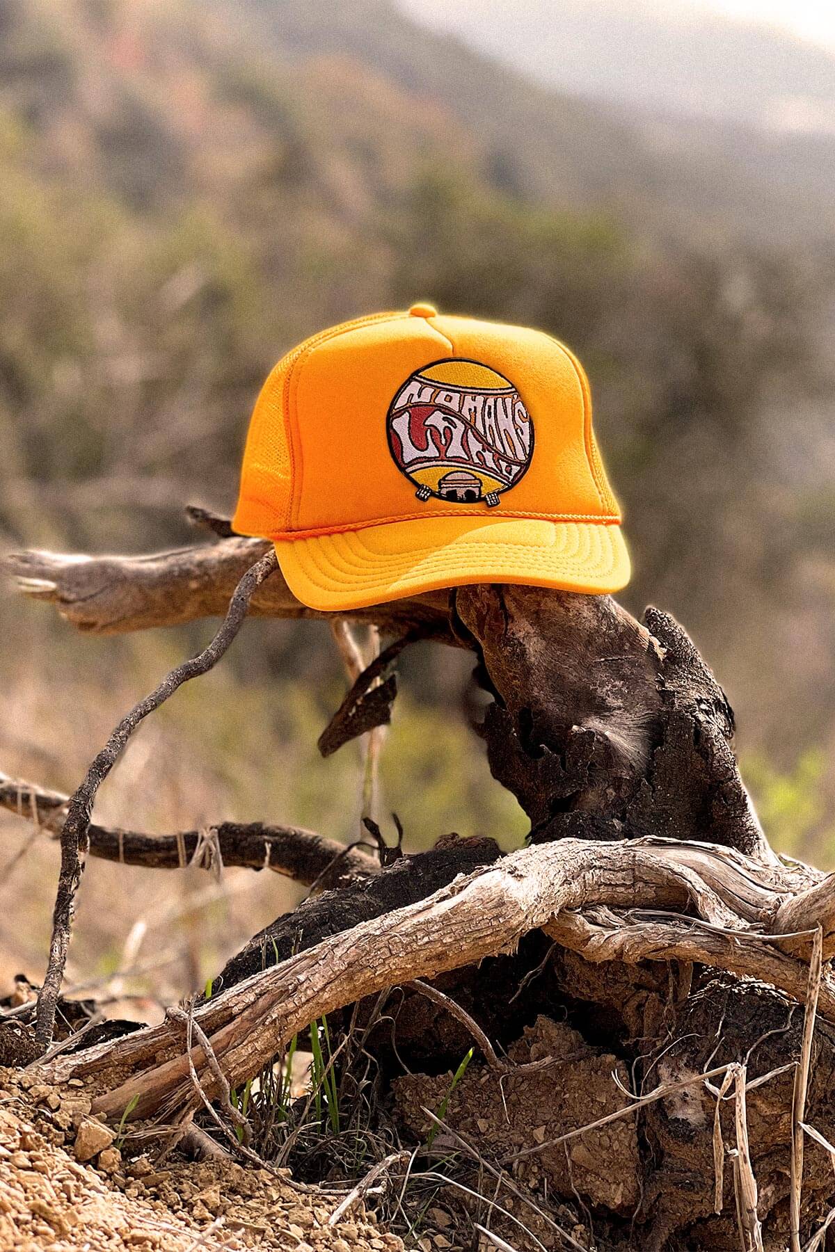 No Man's Land Trucker Hat (Available in Tan and Gold)