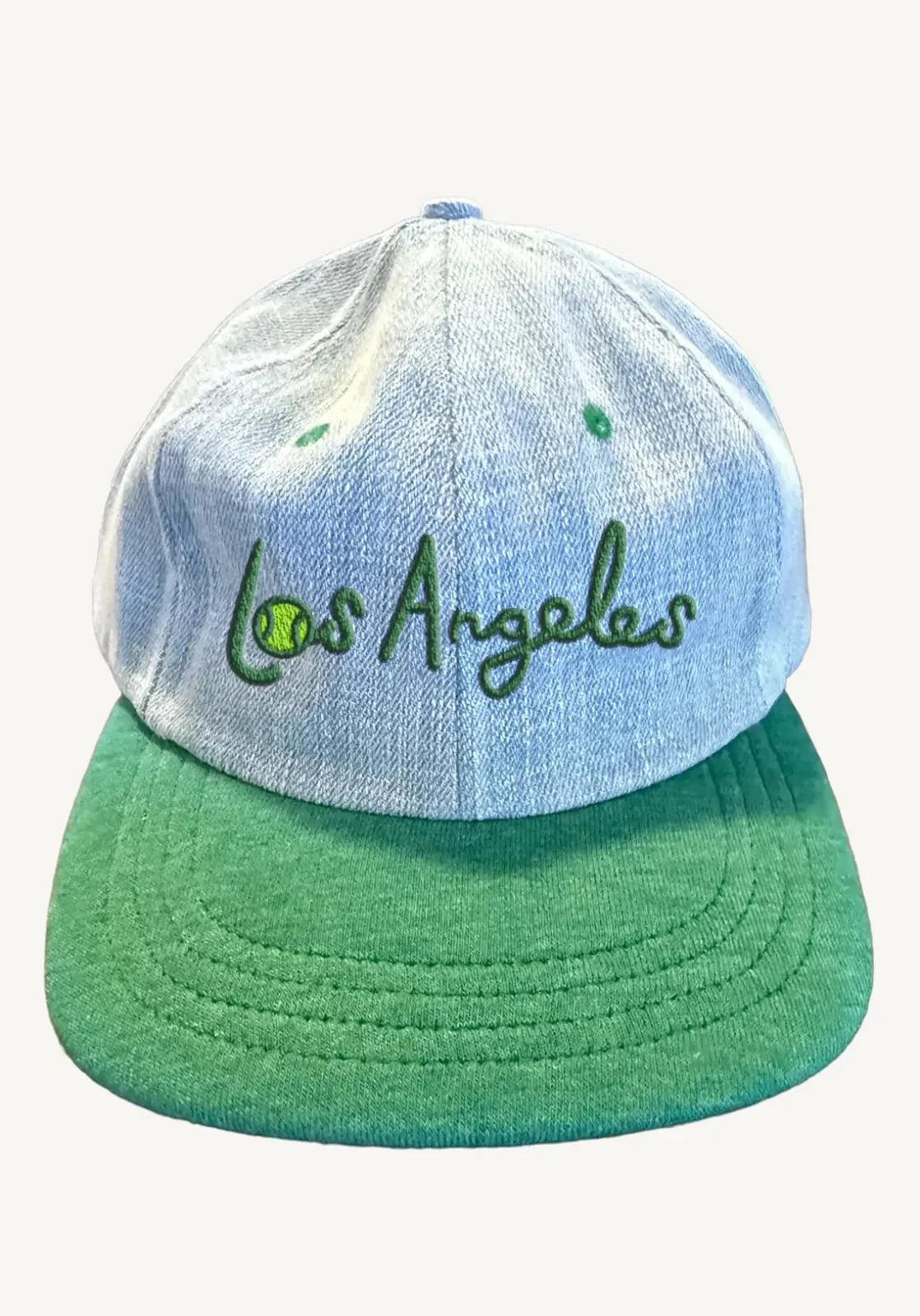 Los Angeles Tennis Embroidered Denim Hat