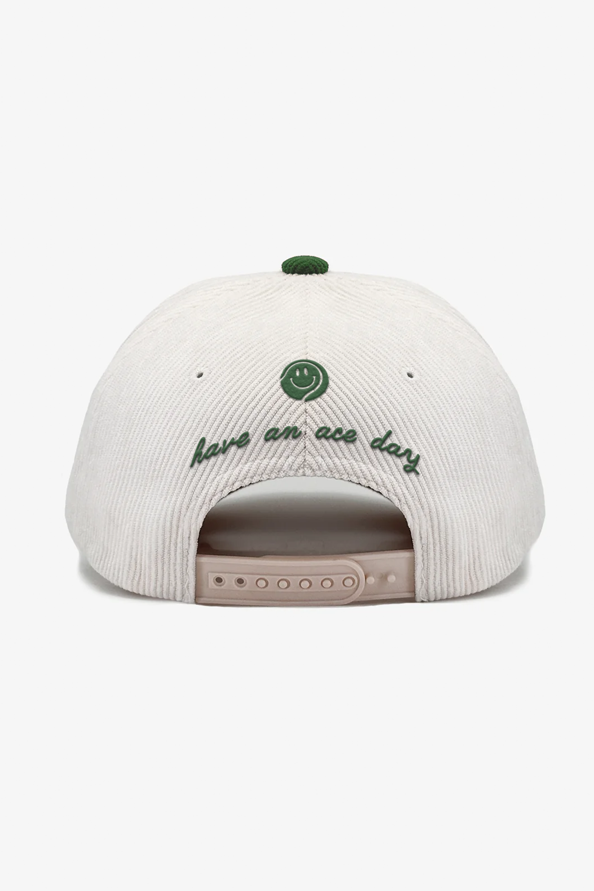 "TENNIS" Reversed Corduroy Hat