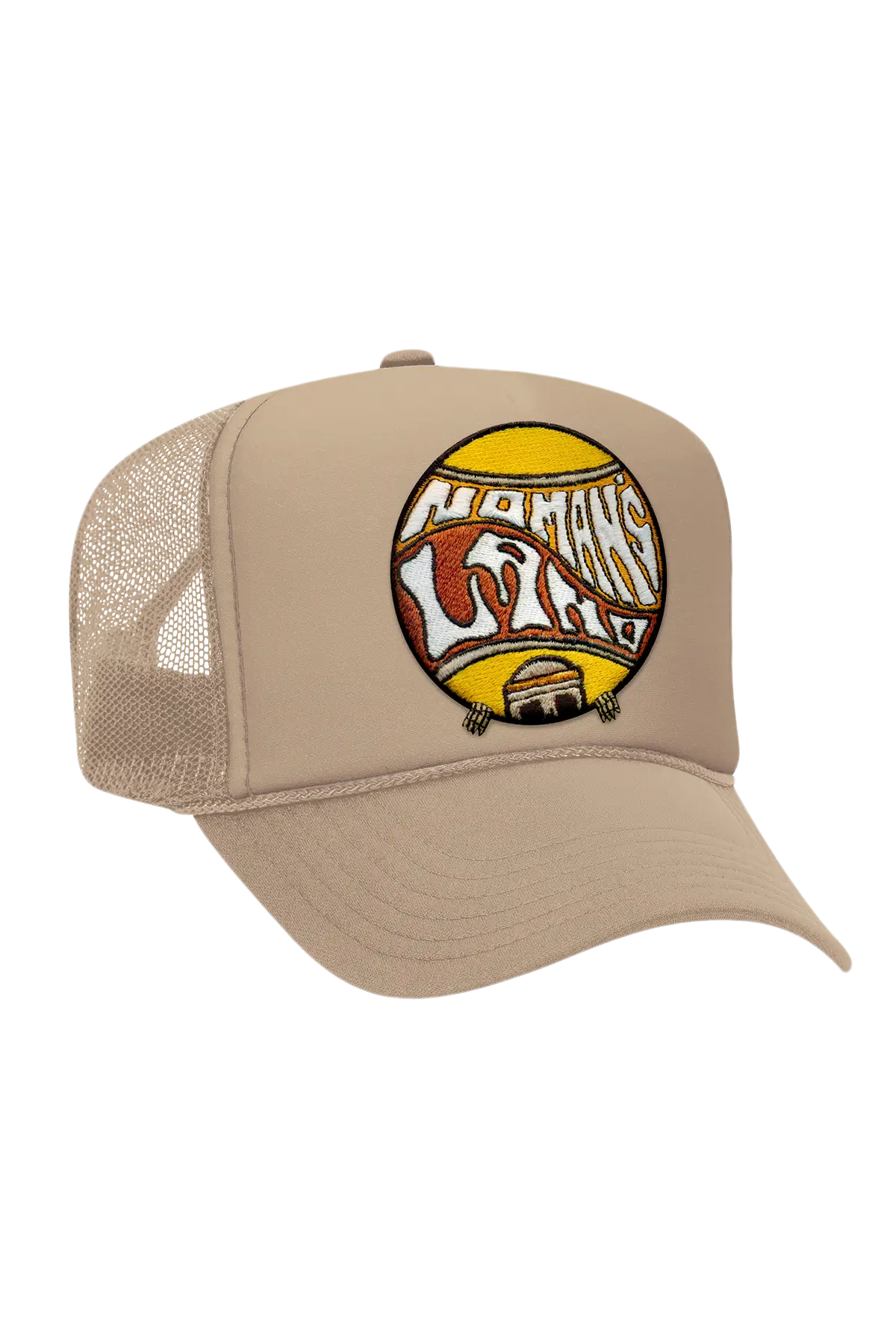 No Man's Land Trucker Hat (Available in Tan and Gold)