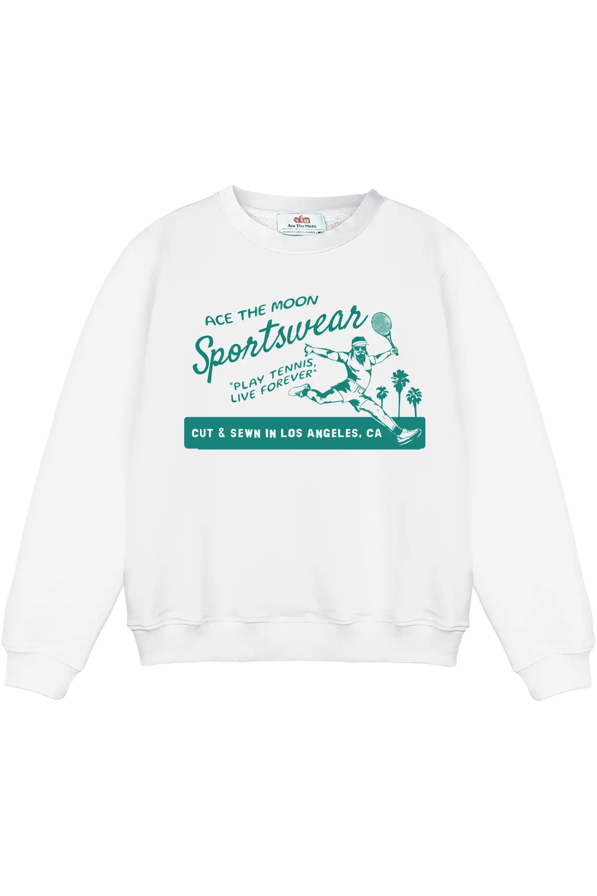 Play Tennis, Live Forever Sweatshirt