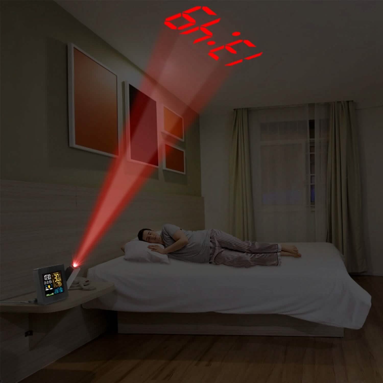 Atomic Projection Alarm Clock