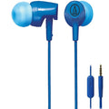 Audio Technica ATH-CLR100iSBL SonicFuel インラインマイク・コントロール付きインイヤーヘッドホン