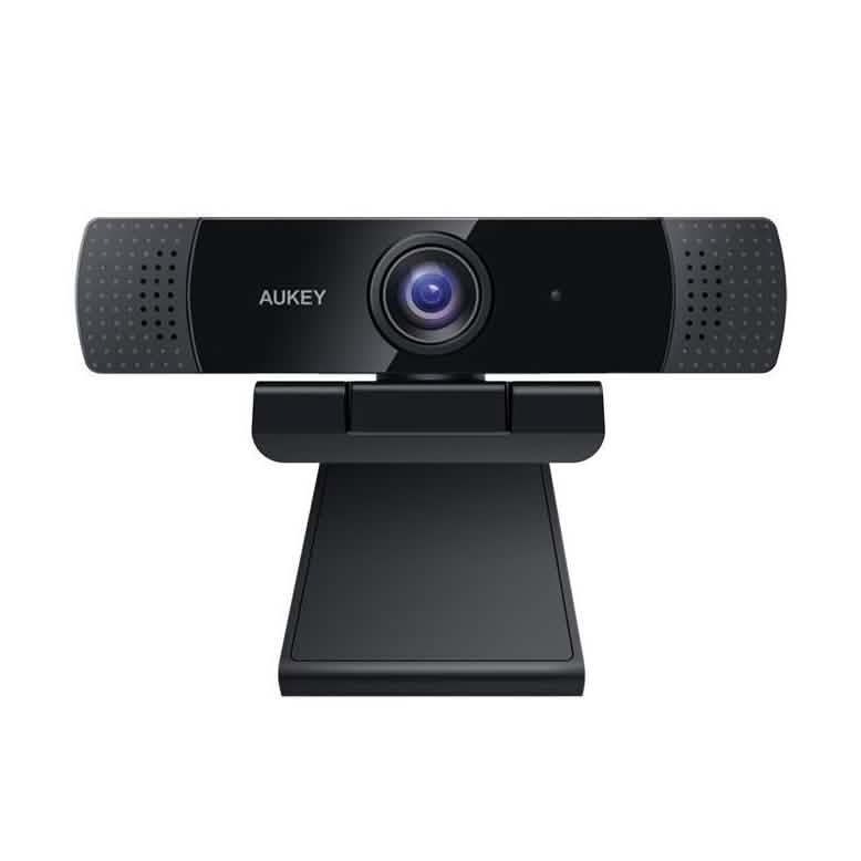 AUKEY 1080P Webcam with Dual Noise Reduction Stereo Microphones