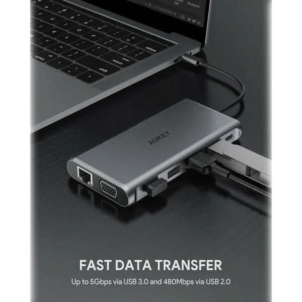 Aukey 12-in-1 USB-C Hub