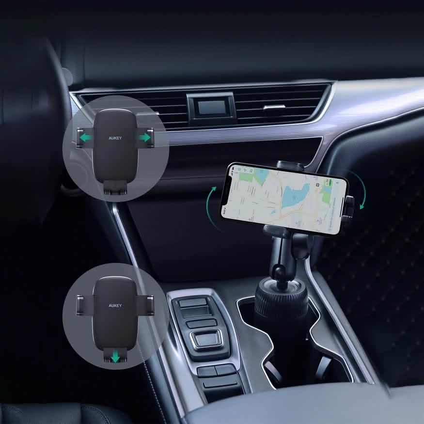 AUKEY Car Cup Holder Phone Mount