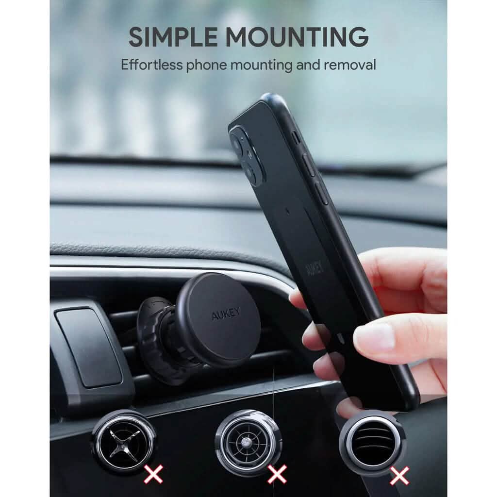Support de téléphone de voiture magnétique Aukey