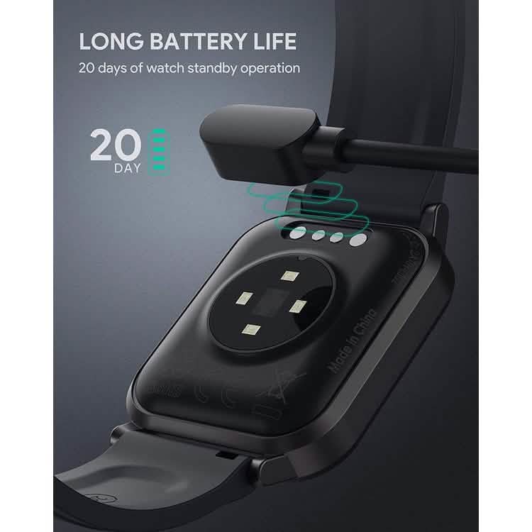 AUKEY スマートウォッチ フィットネストラッカー 12アクティビティモード IPX6防水