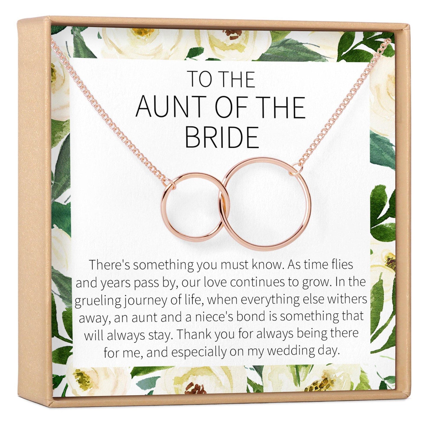 Aunt of the Bride Necklace