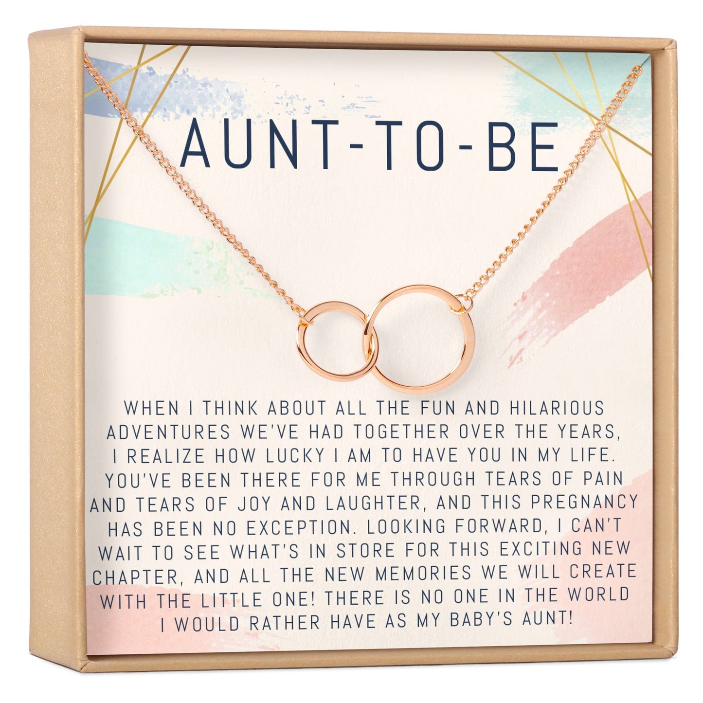 Aunt to Be Necklace, Multiple Styles Necklace
