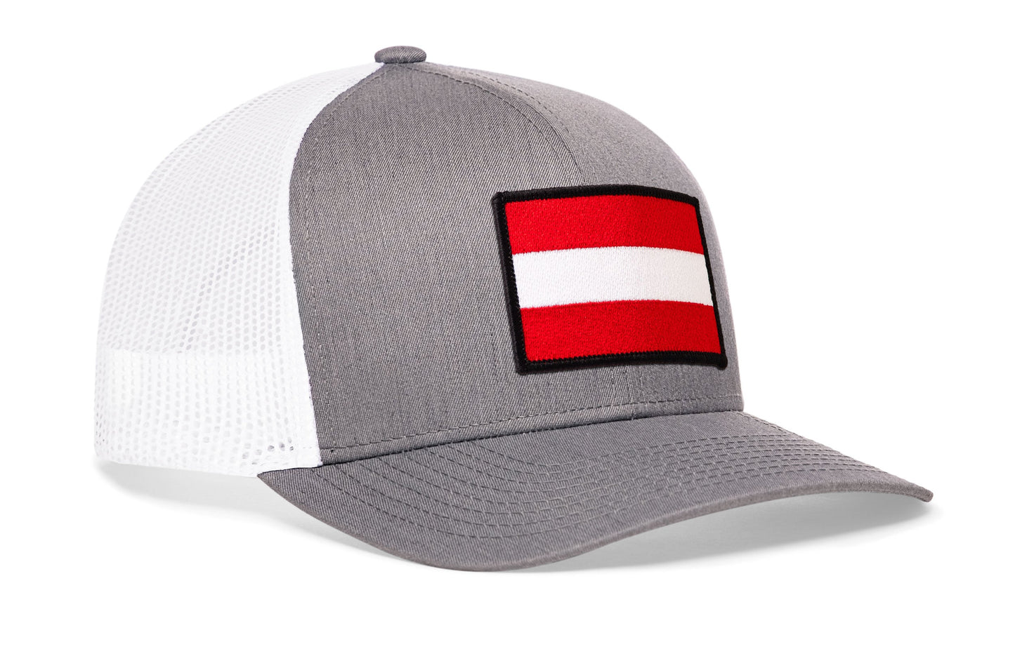 Austria Flag Trucker Hat  |  Austrian Snapback