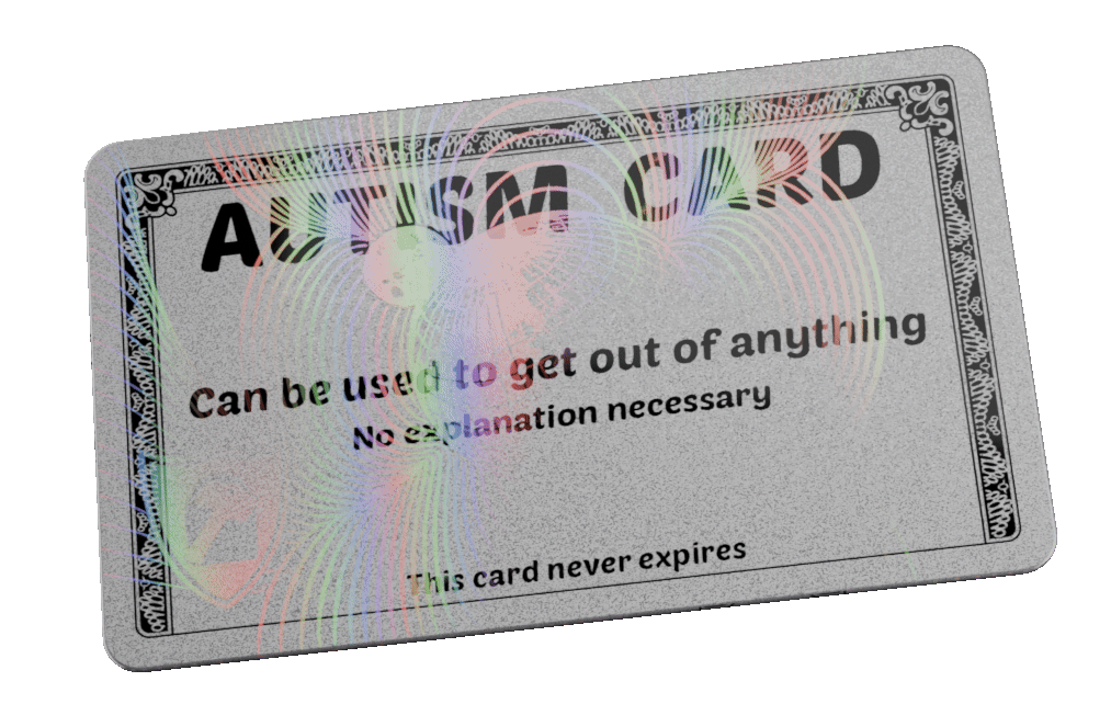 Autism Card