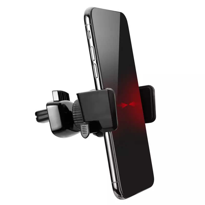 Support de téléphone universel pour voiture à grille d'aération automatique pour smartphones