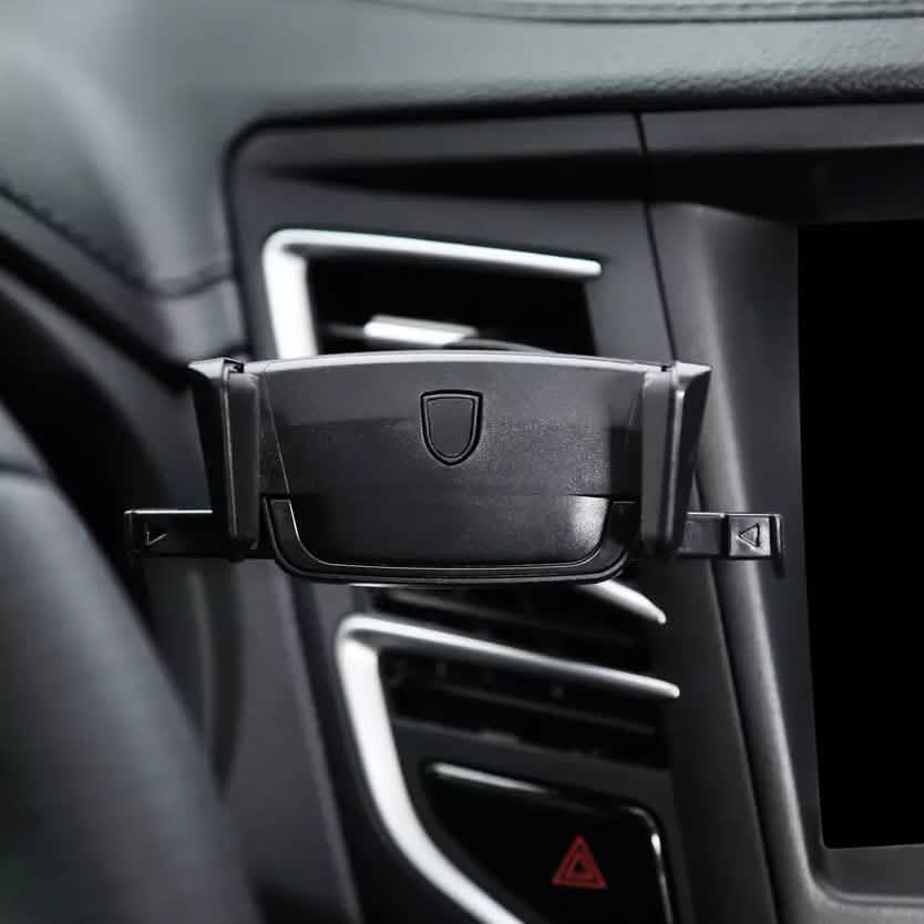 Support de téléphone universel pour voiture à grille d'aération automatique pour smartphones
