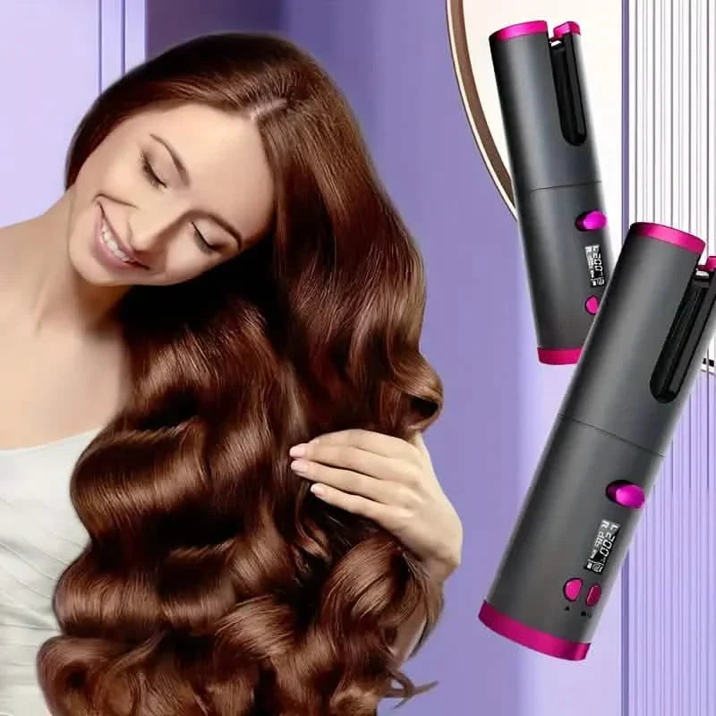 Automatic Curling Iron for Full-bodied Hair with 5 Temperature Settings