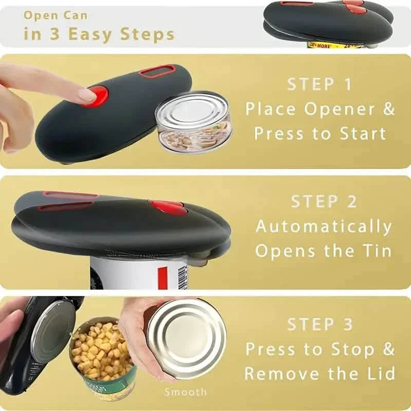 Automatic Jar Opener Electric, Safe & Easy to Use