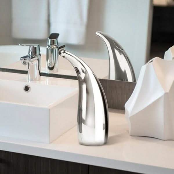 Distributeur Automatique de Savon Liquide Capteur Infrarouge Intelligent Mousse
