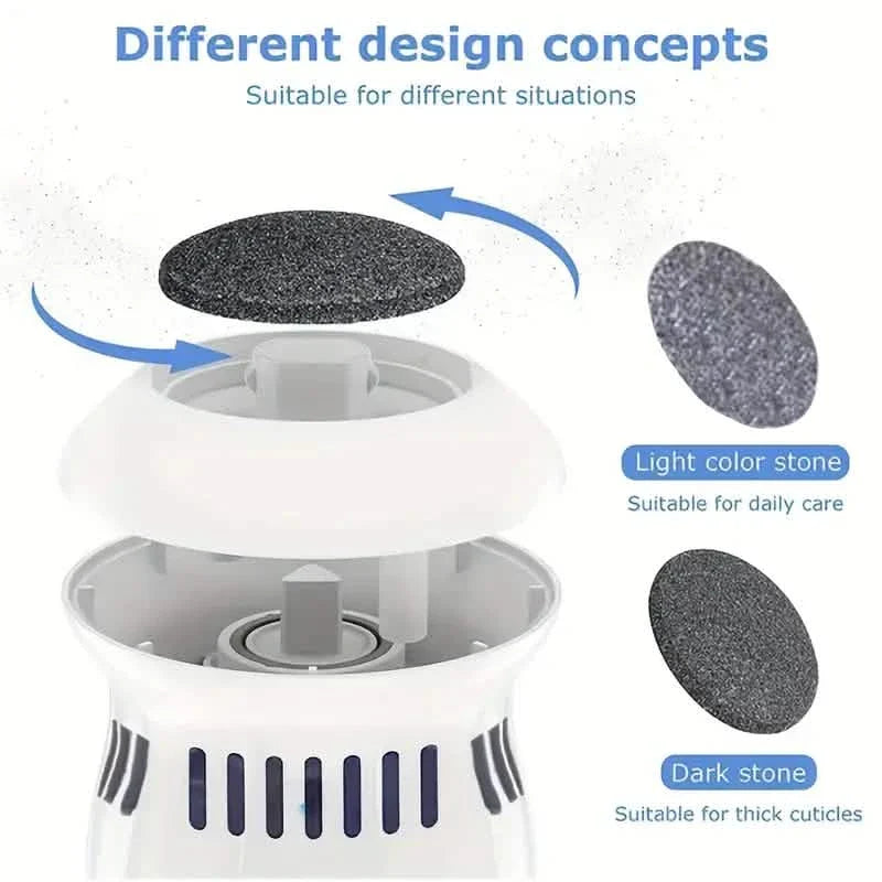 Automatic Vacuum Cleaner and Foot Grinder