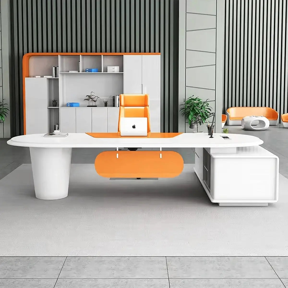 Gauss · L-Shaped Executive Desk