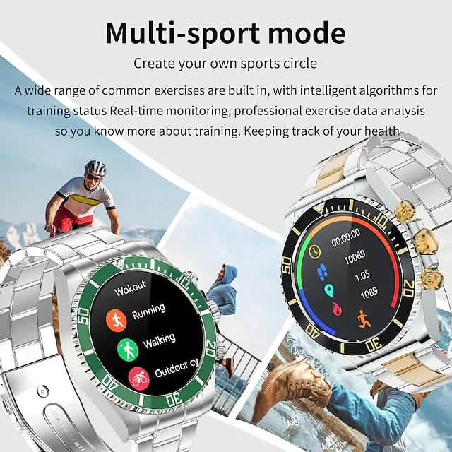 Montre intelligente AW12 1,28 pouce